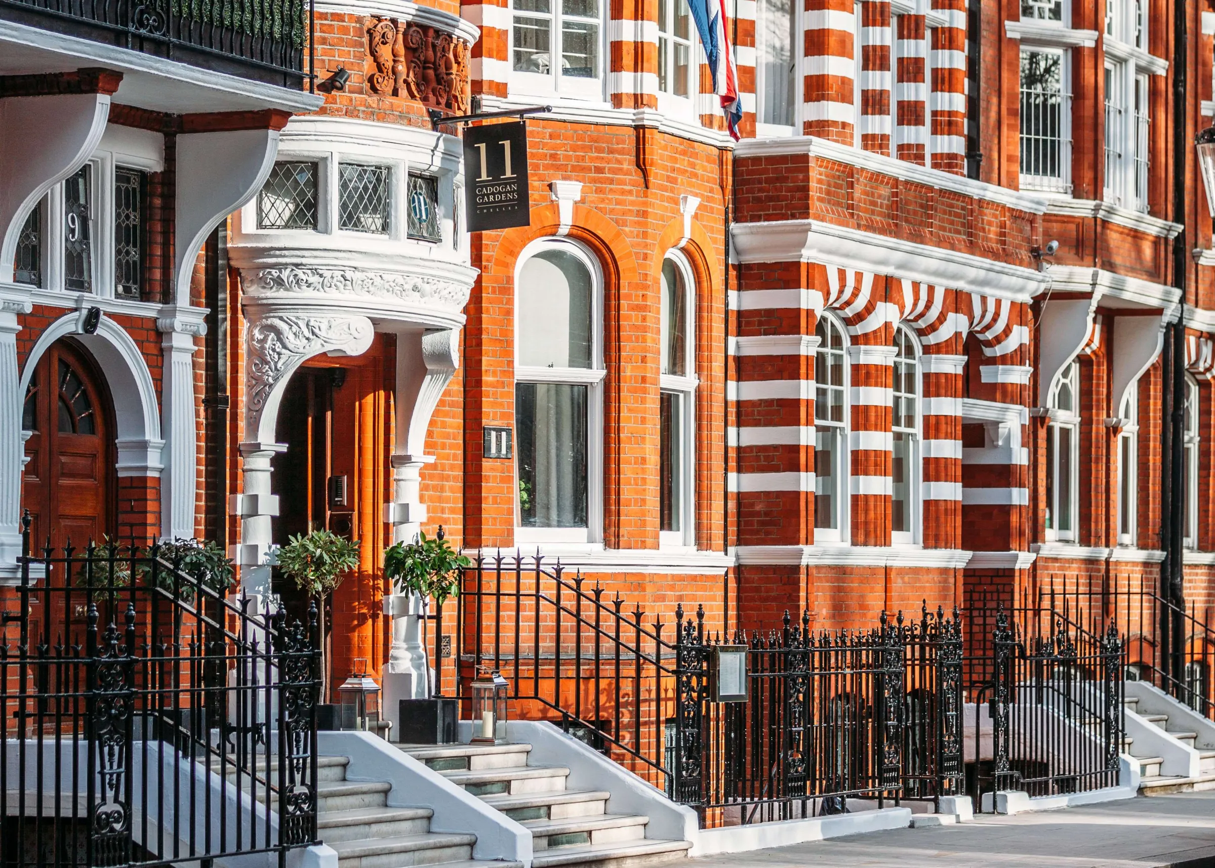 The Chelsea village atmosphere off King's Road