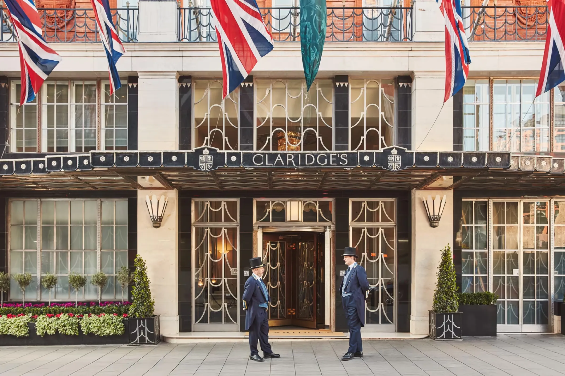 Claridge's Mayfair — Art Deco grand hotel façade