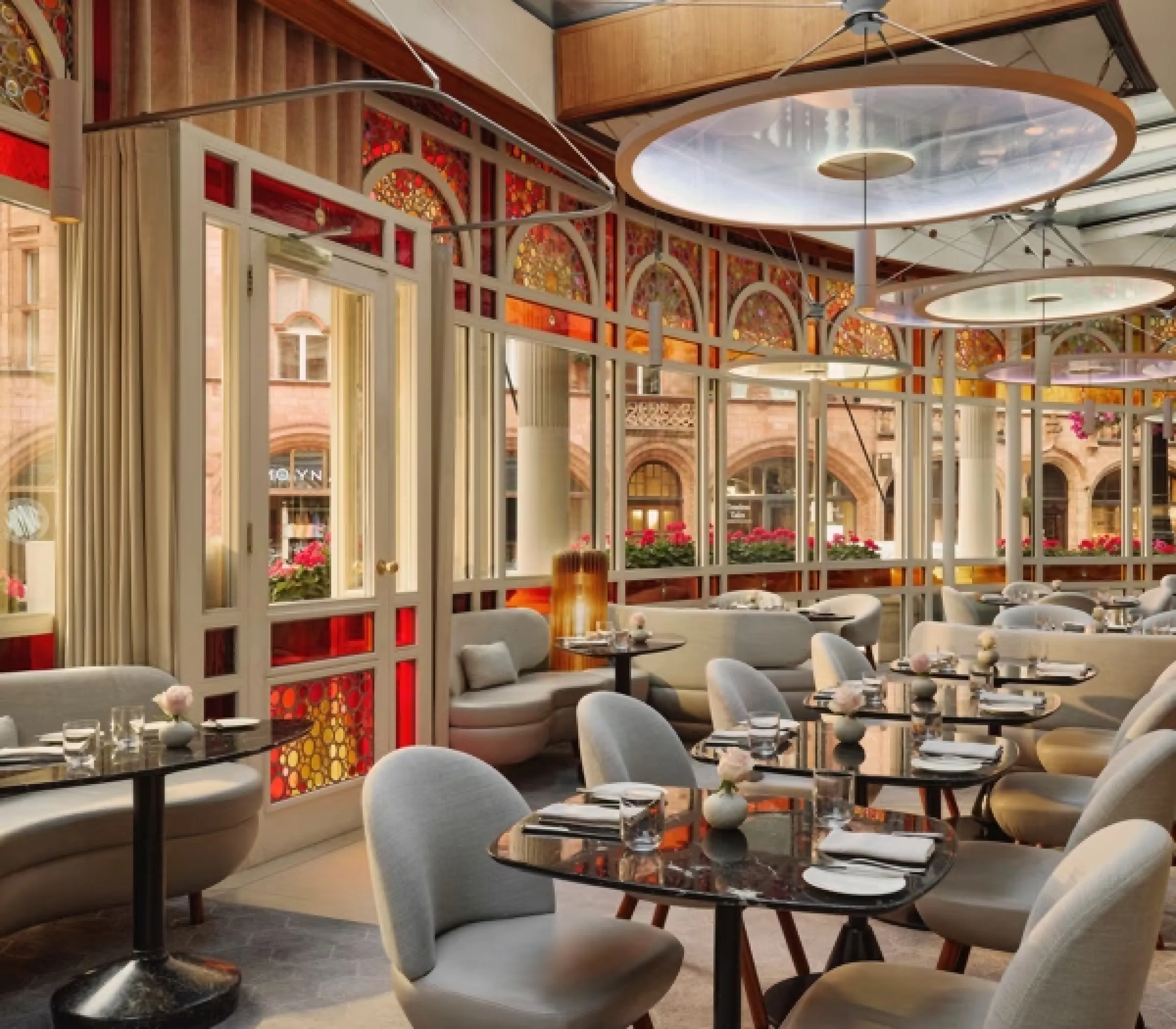 Jean-Georges at The Connaught bright conservatory setting