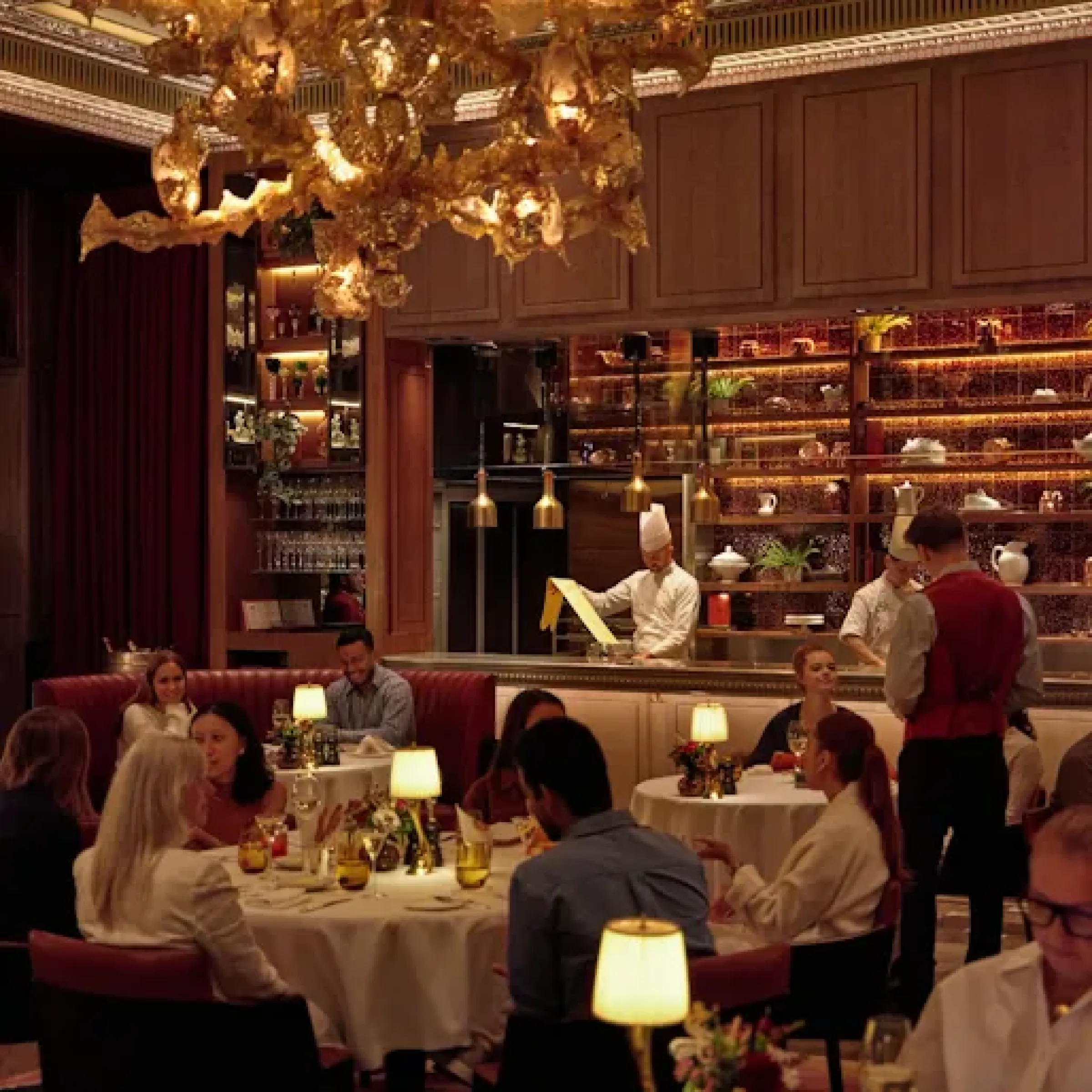 The Grill at The Dorchester British dining room