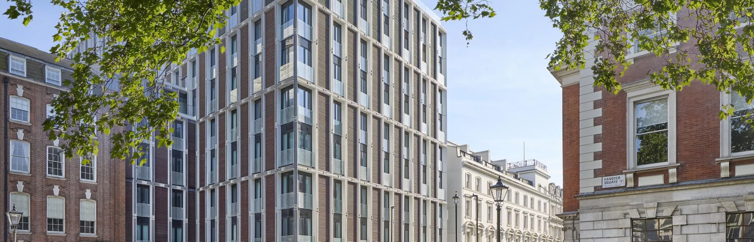 Mandarin Oriental Mayfair hotel exterior on Hanover Square, London W1
