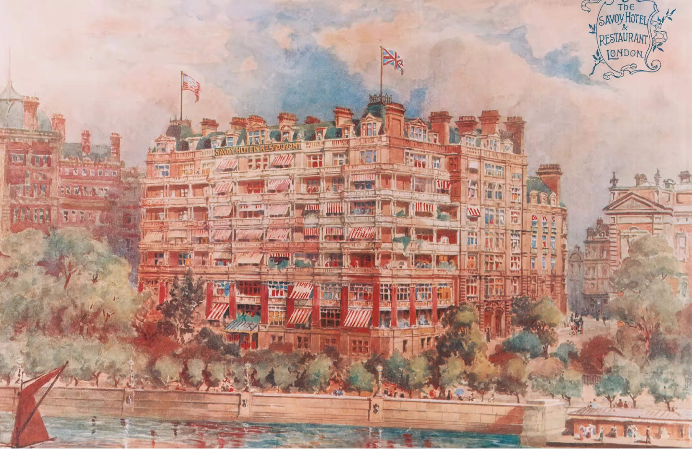 The Savoy heritage — archival view of the hotel's storied interiors