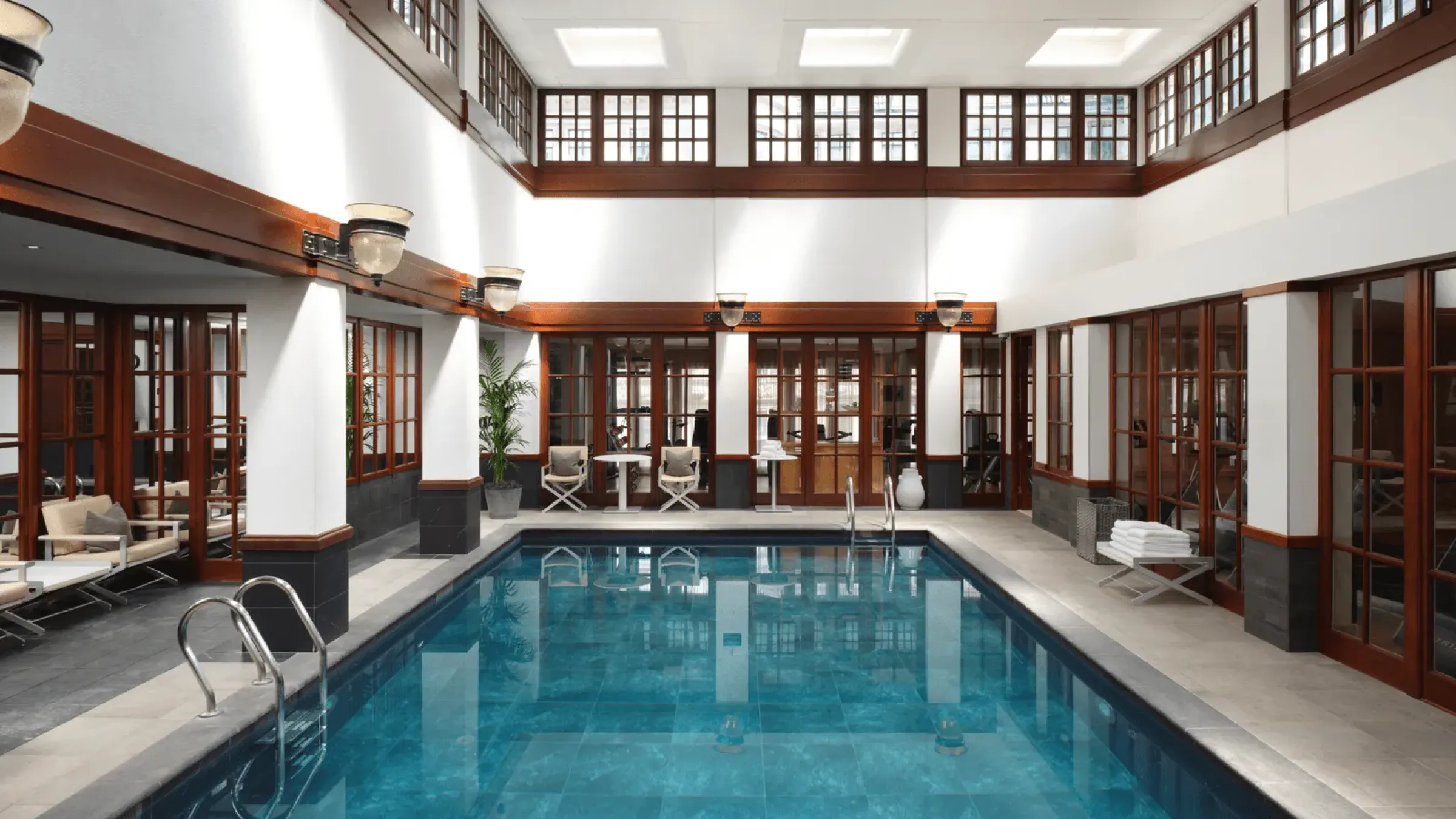 Savoy Spa treatment room interior