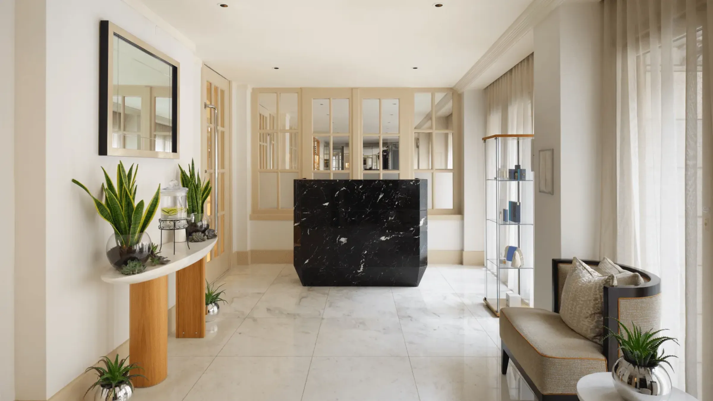 Overnight spa break at a London luxury hotel